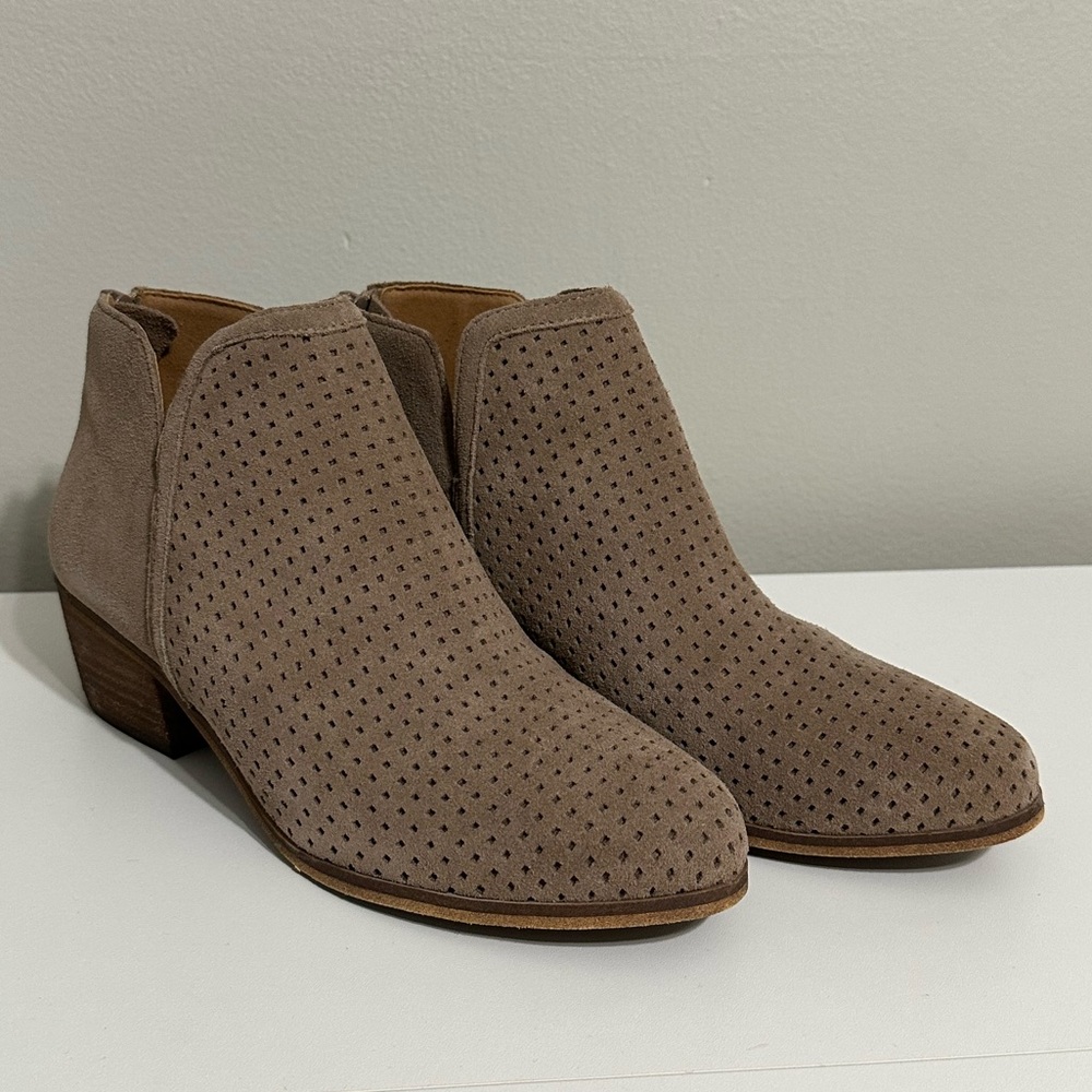 Susina Suede Waffle Booties